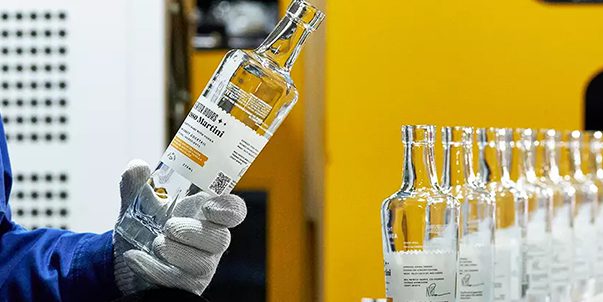 Individuelles Verfahren für Glasflaschen