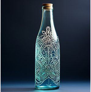 Individuelles Verfahren für Glasflaschen