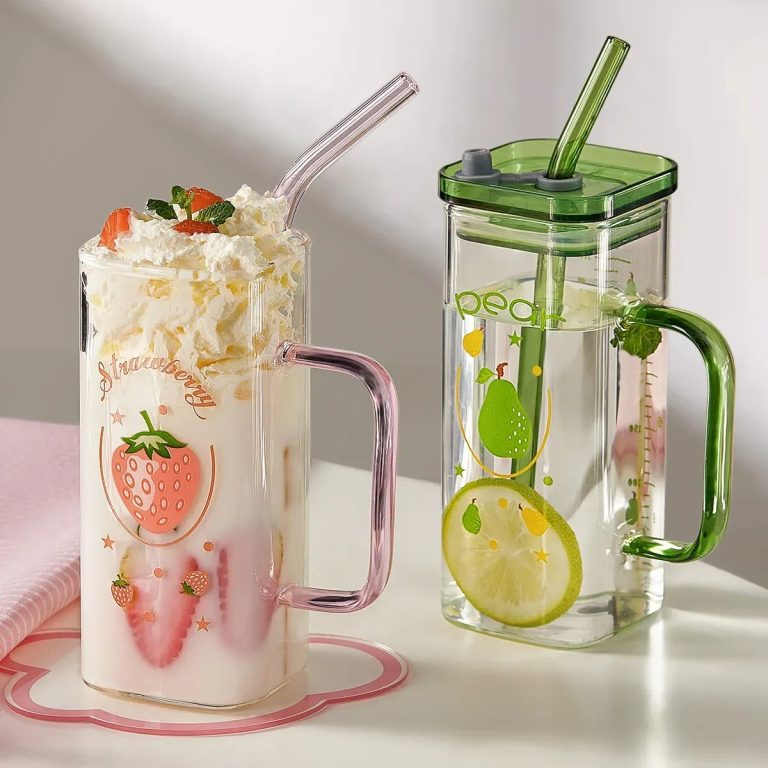 Glas-Kaffeebecher