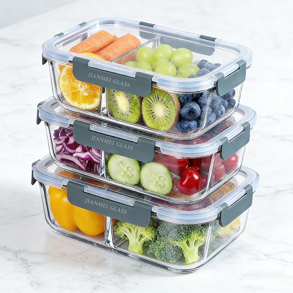 glass lunch box