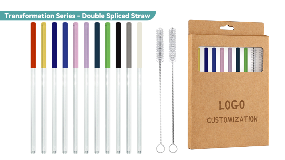 Borosilicate Glass Straws · Elevate Your Drinking Experience
