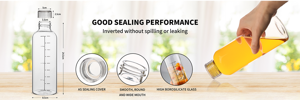 High Borosilicate Glass Bottle