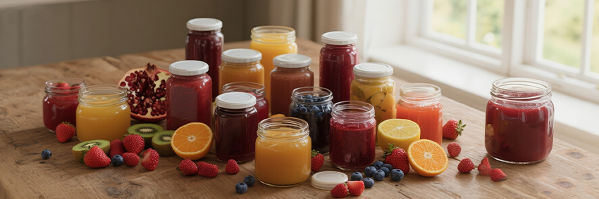 Borosilicate glass mason jar