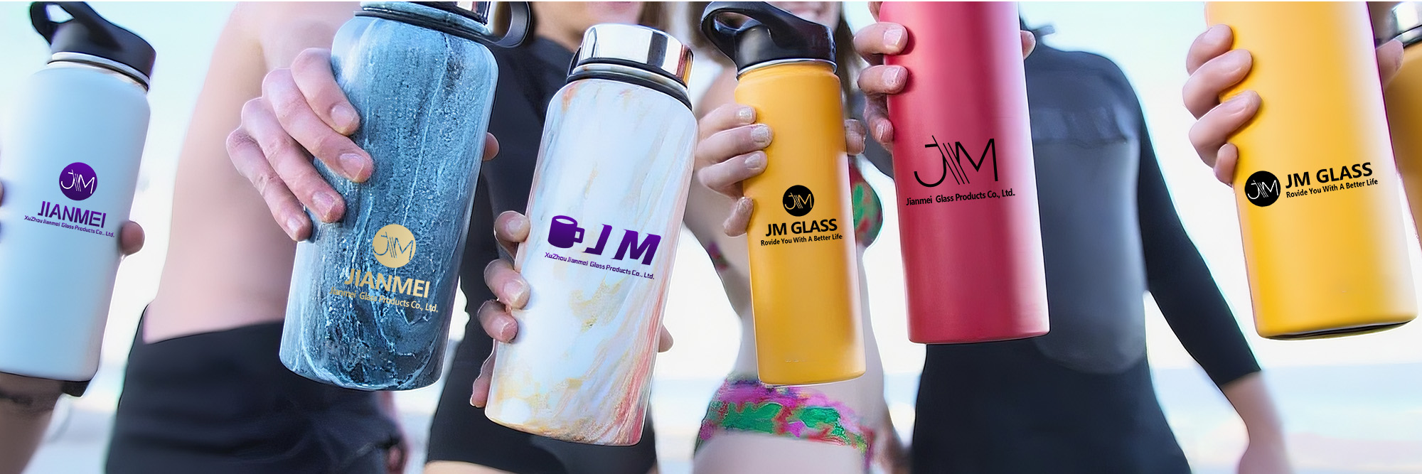 Customized logo water bottle