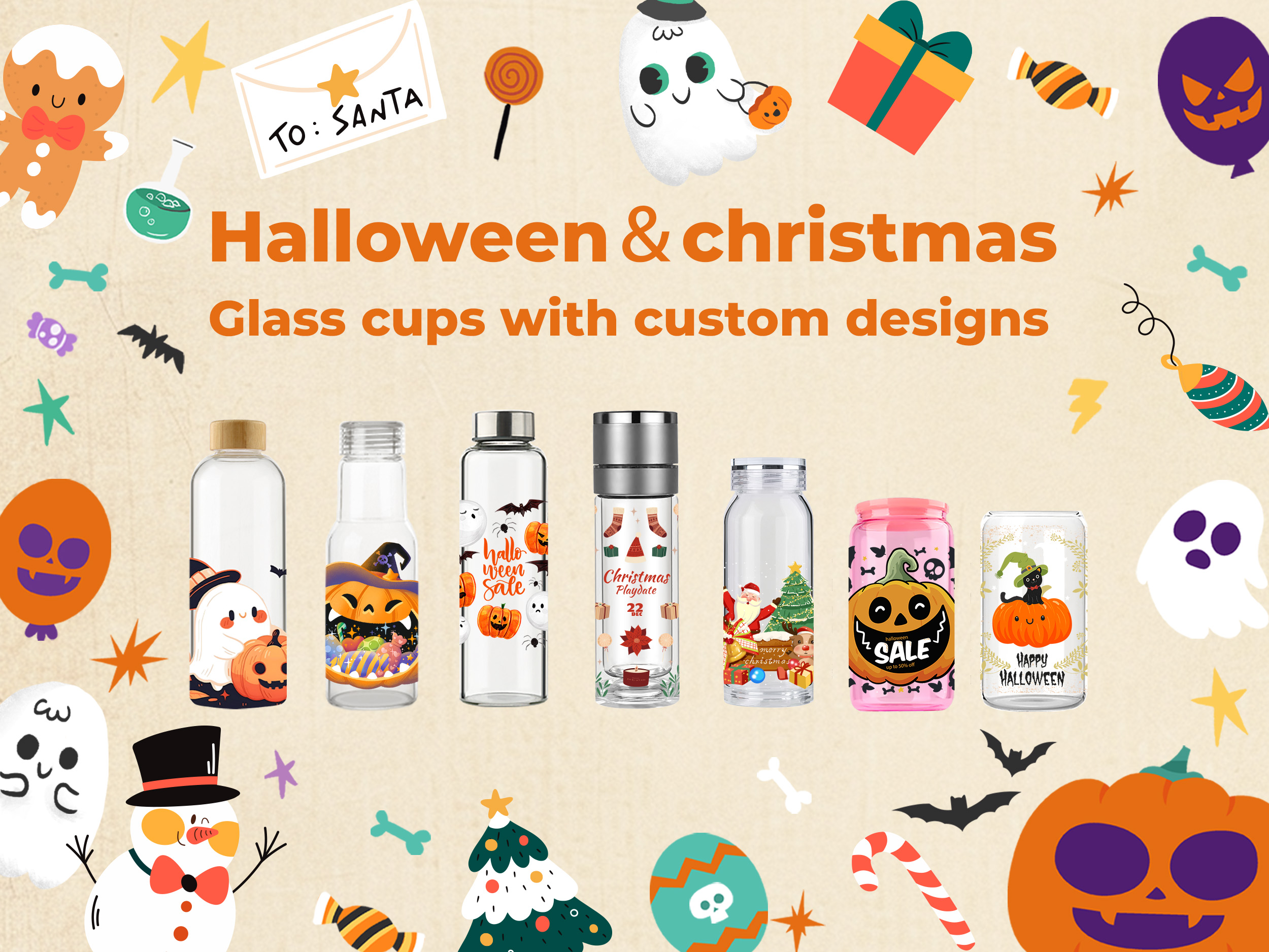 Festive Creative Glassware (1)
