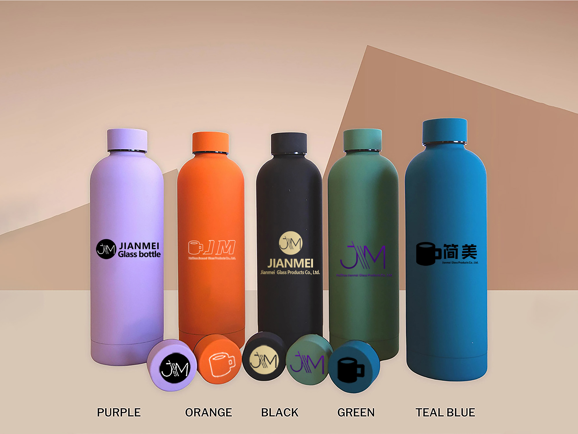 Stainless steel water bottle with high durability and insulationproperties.