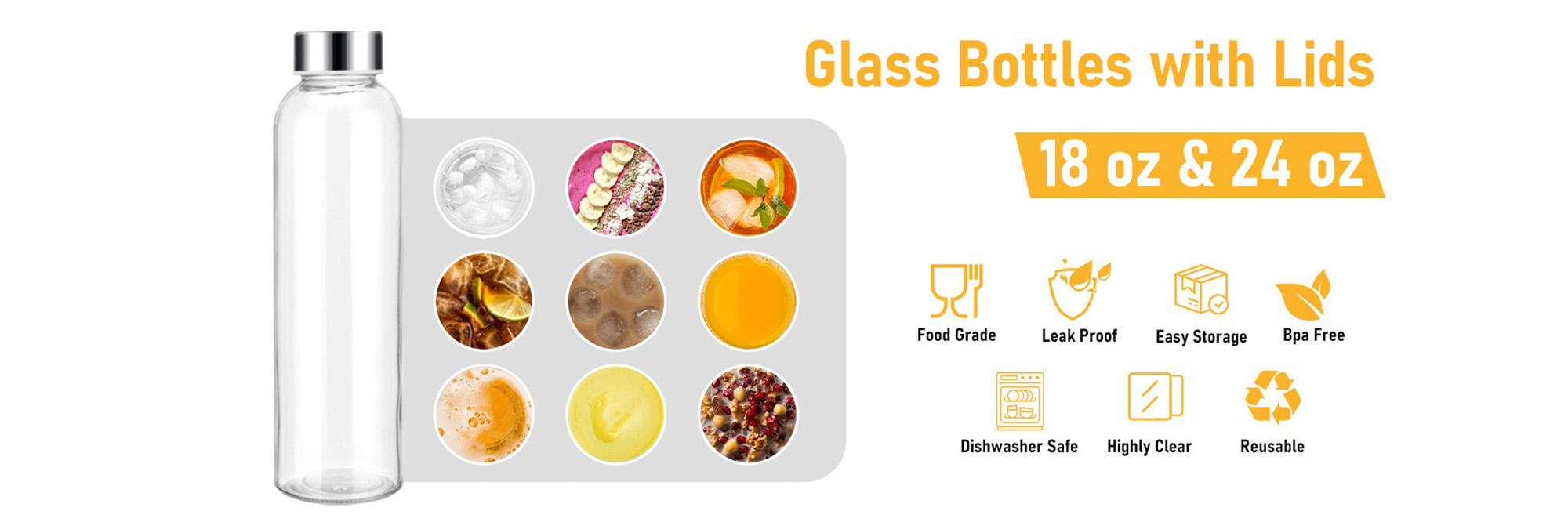 glass bottle