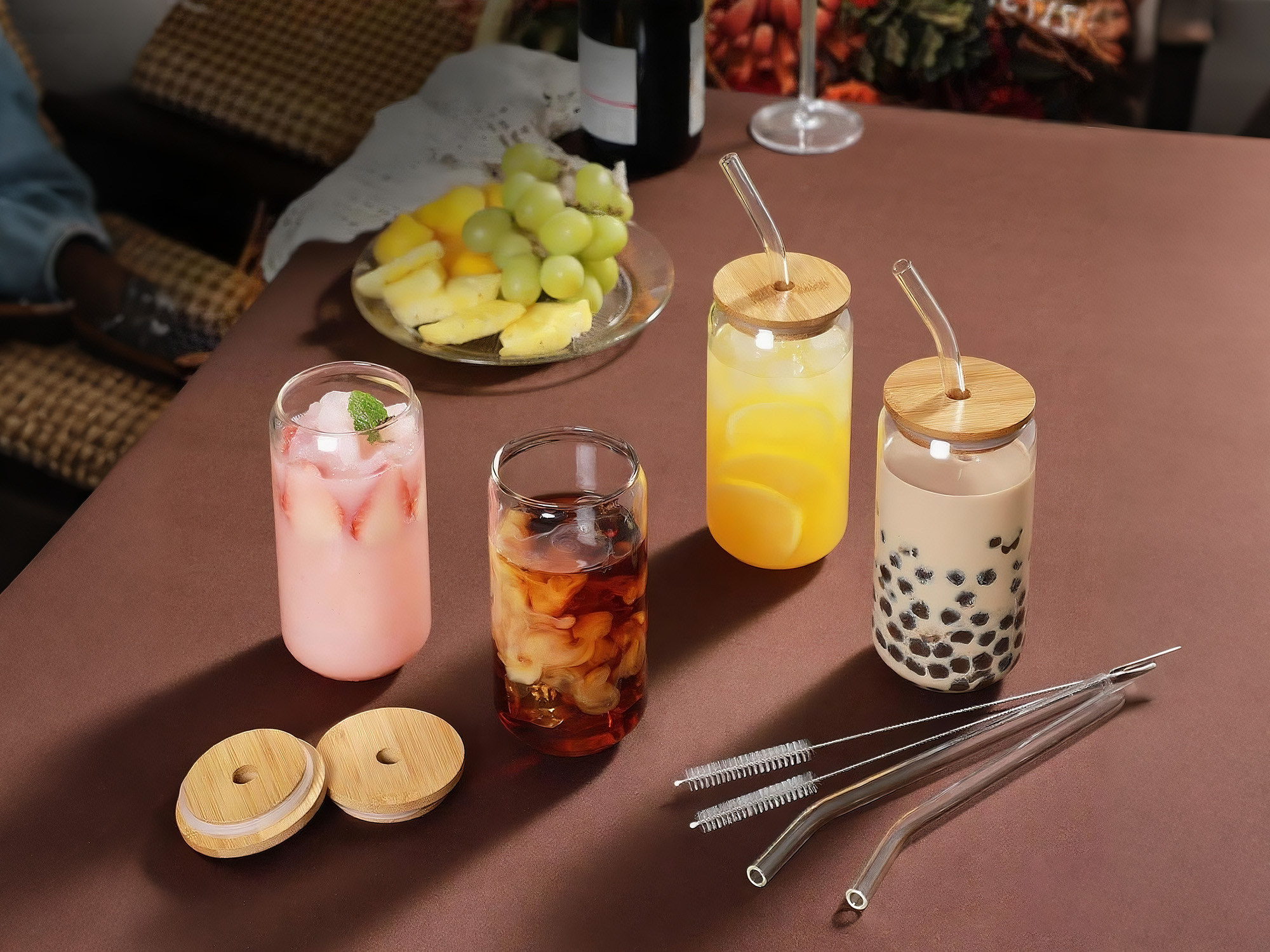 glass cup