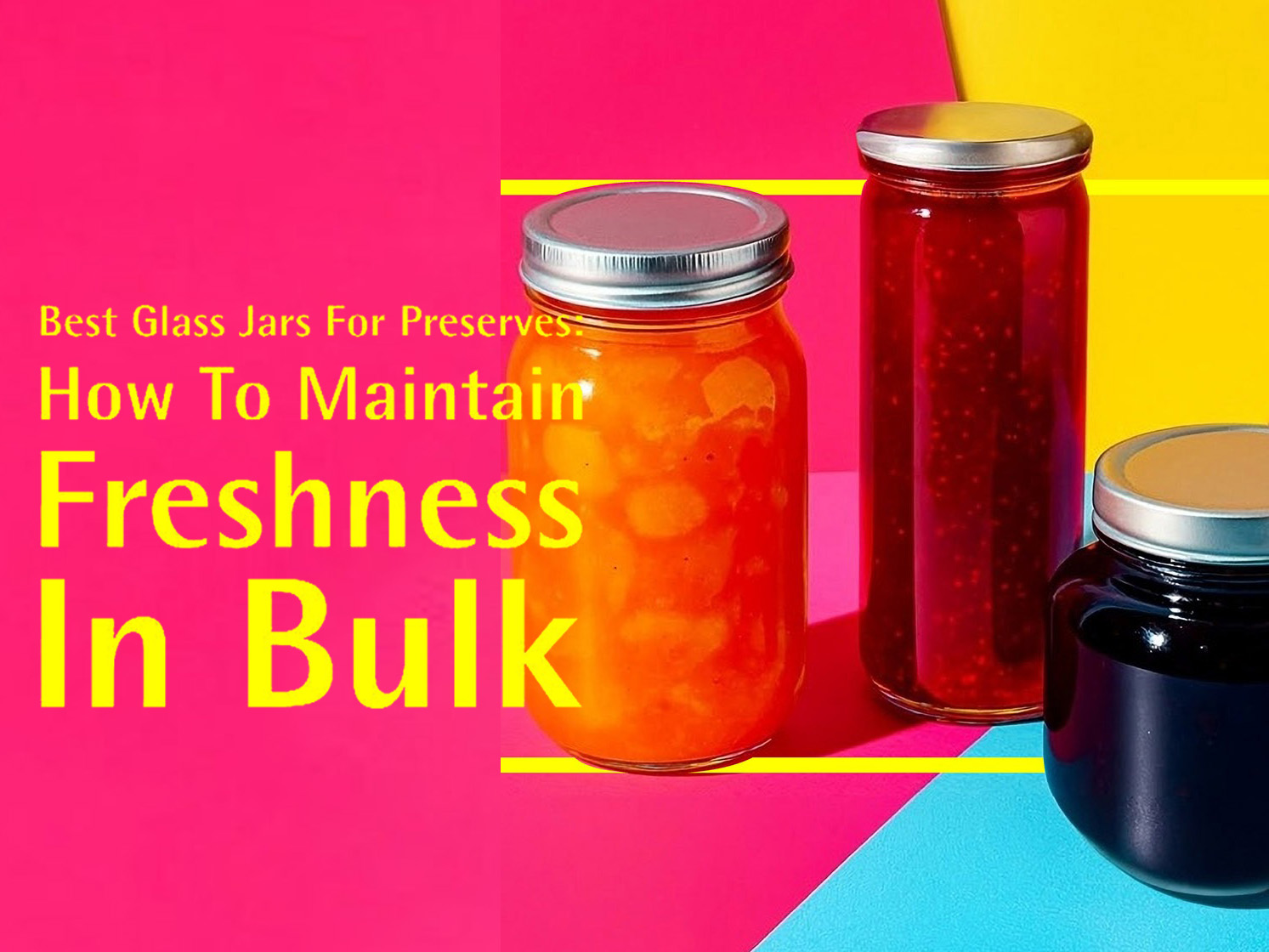 glass jars for preserve