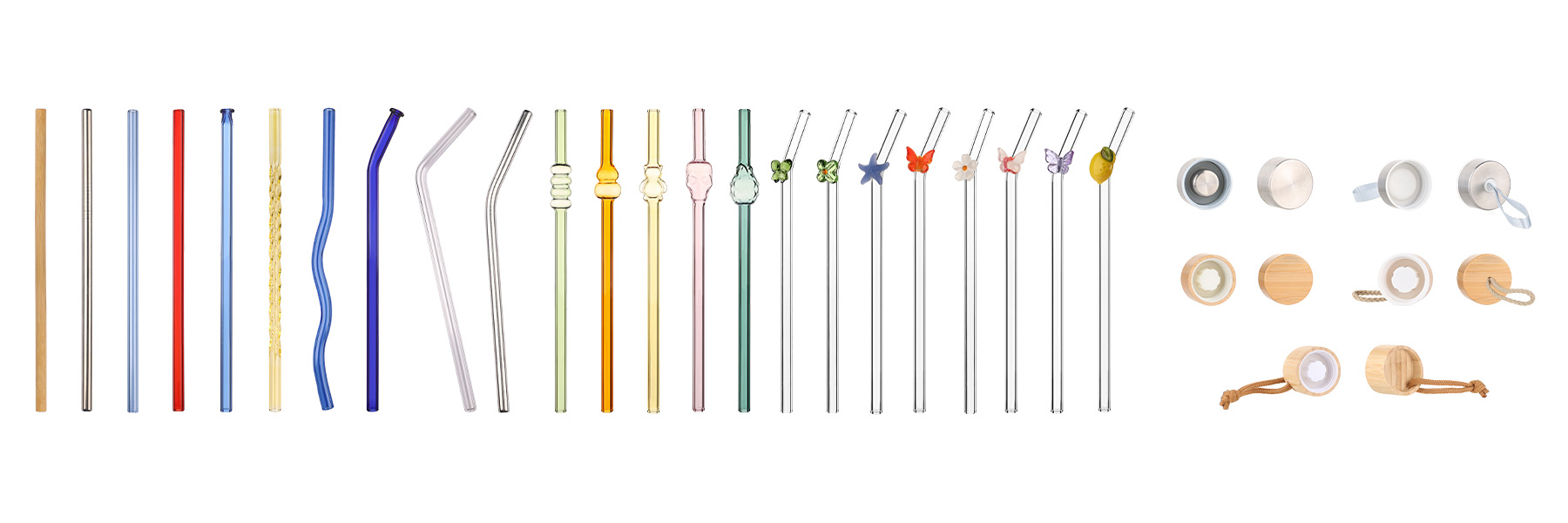 Borosilicate Glass Straw