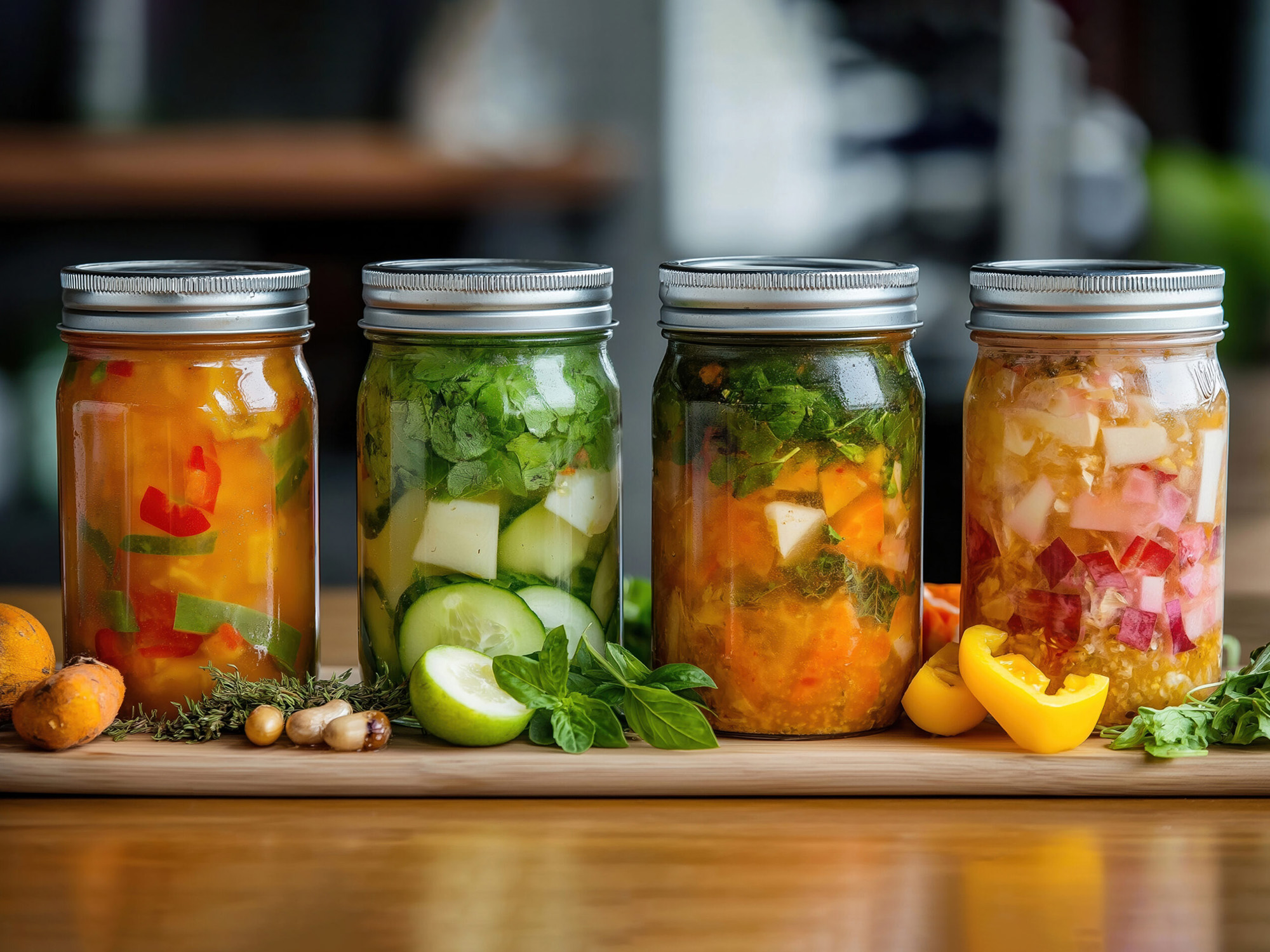 Food grade pickle jar