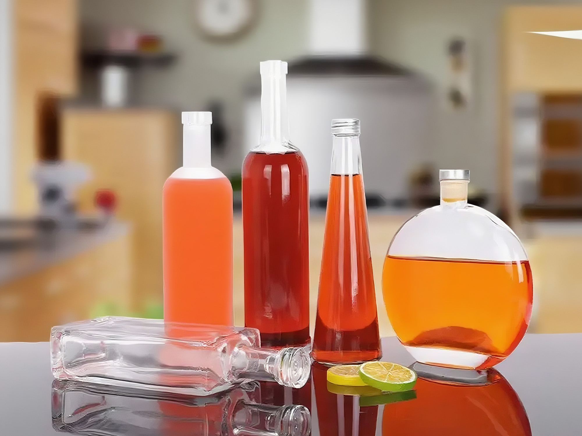 Juice Glass Bottle