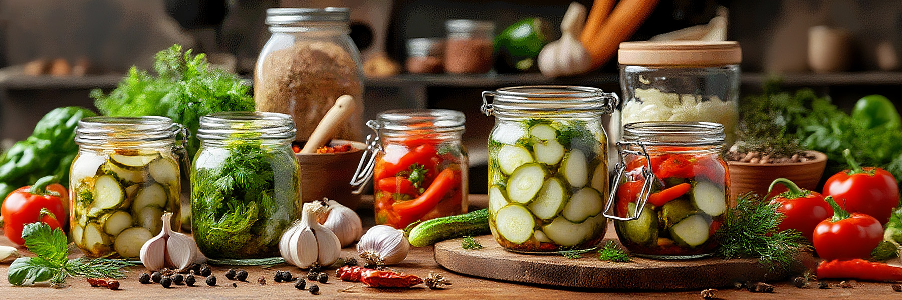 Pickle Mason Jars