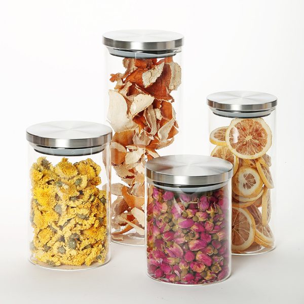 Borosilicate Kitchen Glass Jar