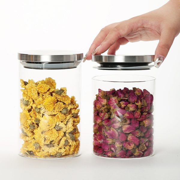 Borosilicate Kitchen Glass Jar