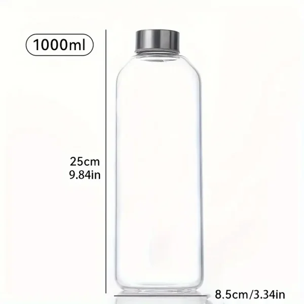 Vaso de té de vidrio borosilicato