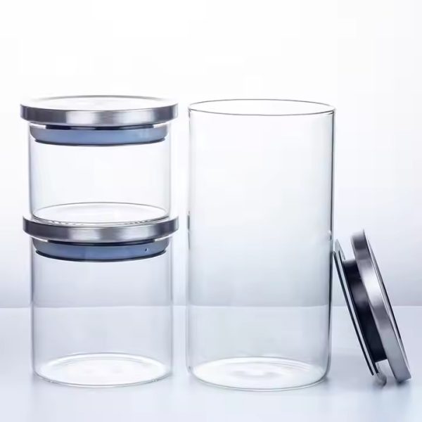 Borosilicate Kitchen Glass Jar