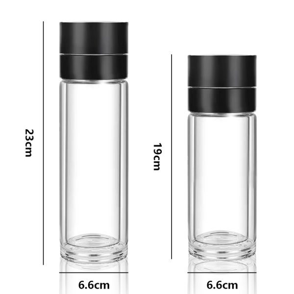 Borosilicate Glass Tumbler with Infuser