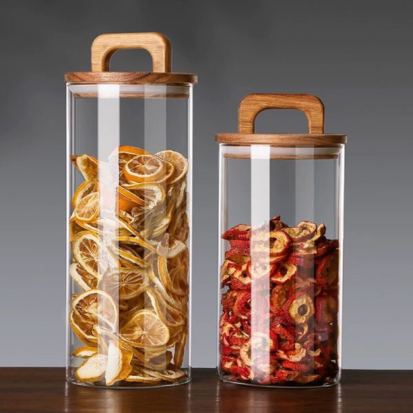 Eco-Friendly Borosilicate Glass Jars