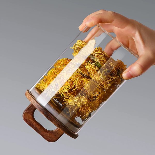 Eco-Friendly Borosilicate Glass Jars