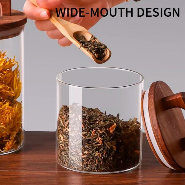 Eco-Friendly Borosilicate Glass Jars