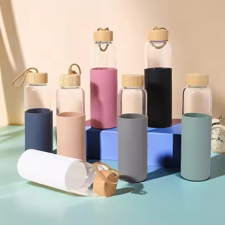 Sustainable Glass Water Bottle