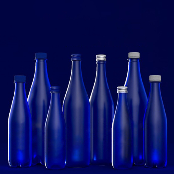 Reusable Glass Water Drop Bottle