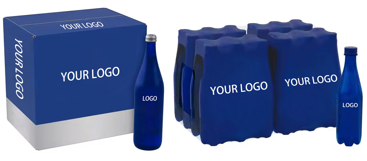 Reusable Glass Water Drop Bottle