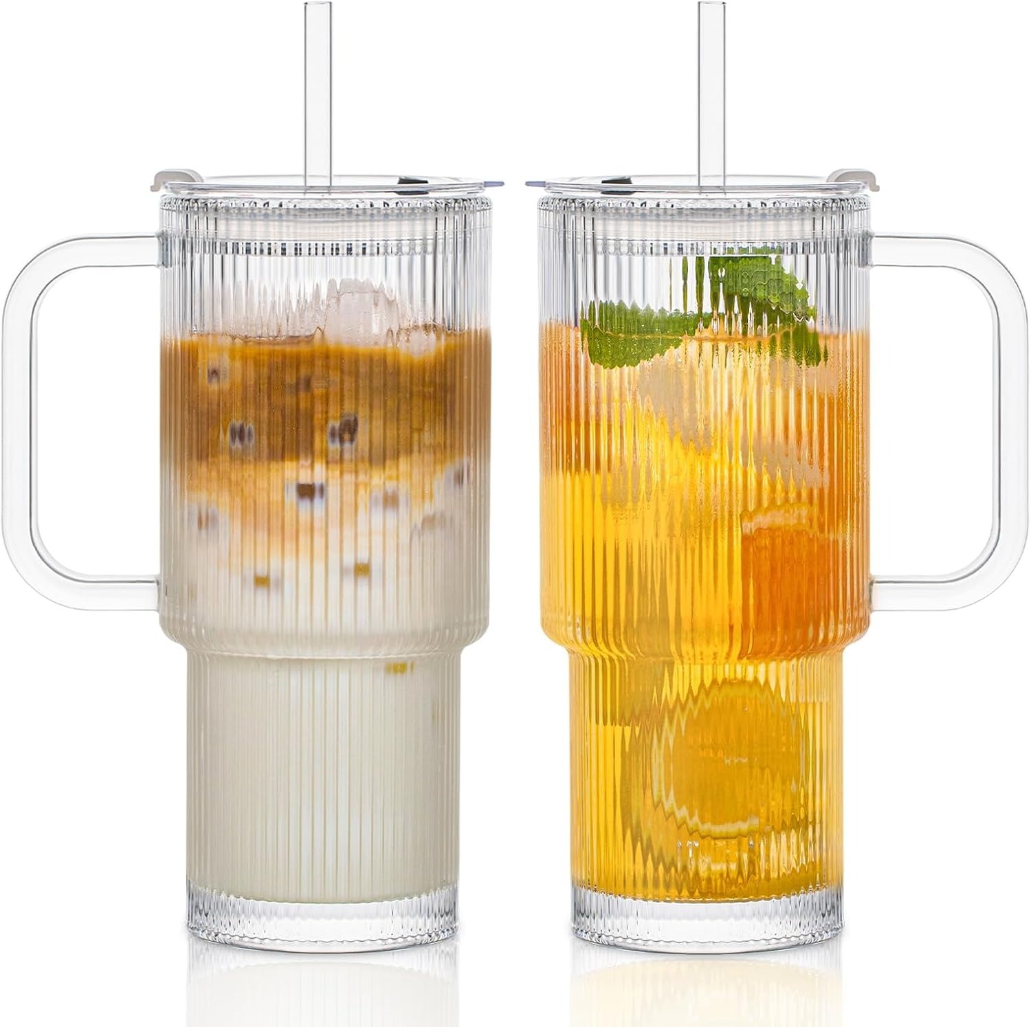 Creative High Beauty Glass Water Cup