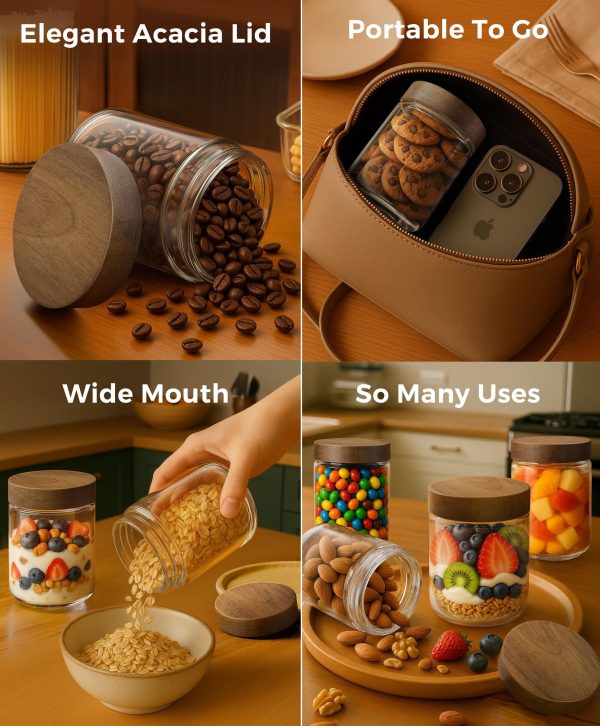 Borosilicate Glass Storage Jars