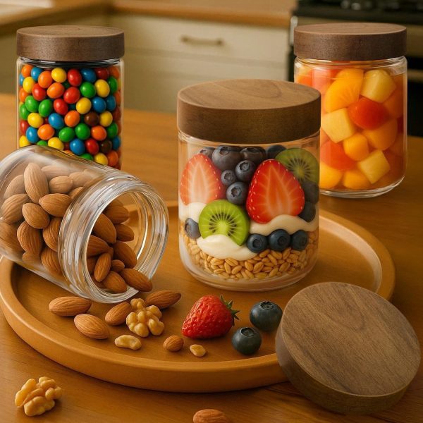 Borosilicate Glass Storage Jars