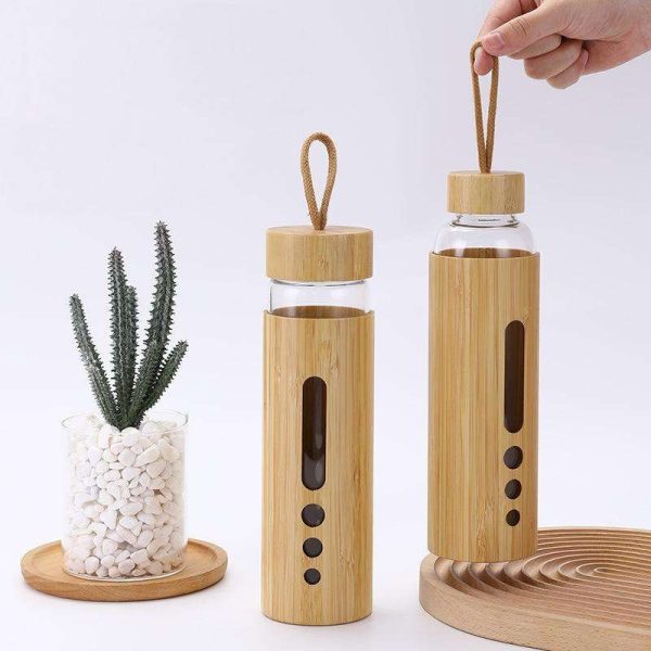 Glass Water Bottle