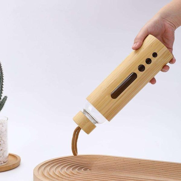 Glass Water Bottle