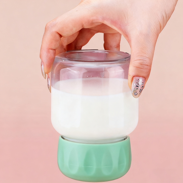 Borosilikatglas Mehrwegbecher