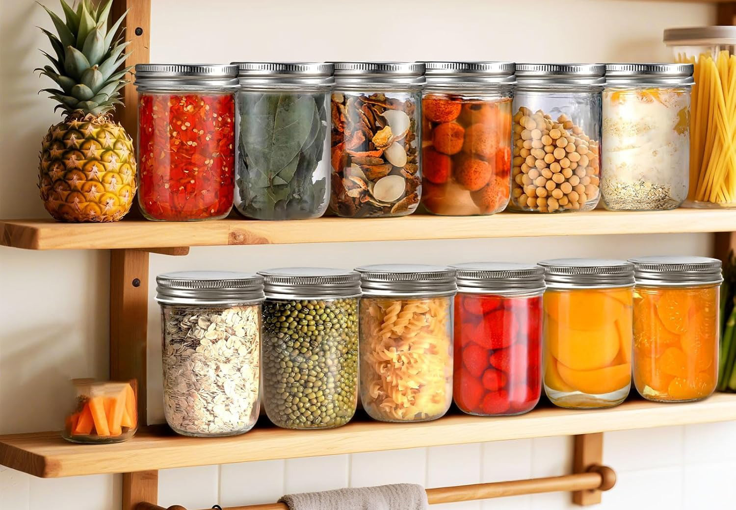 Glass Mason Jar 