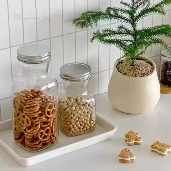 Cold Press Juice Candle Jar Storage