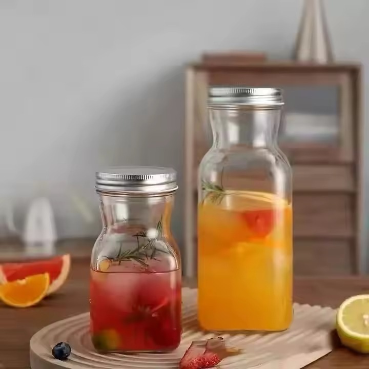 Cold Press Juice Candle Jar Storage