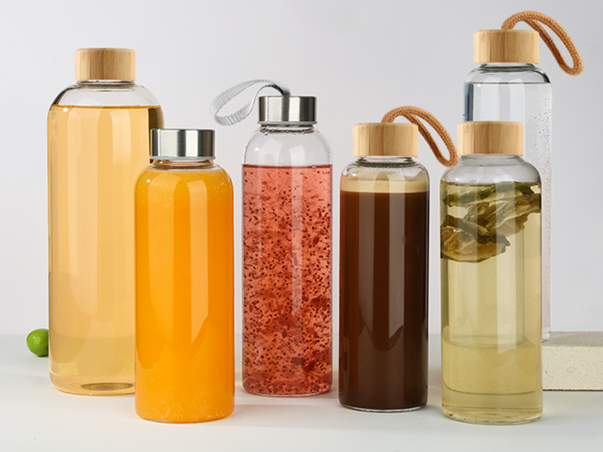 Premium Borosilicate Glass Water Bottle (1)