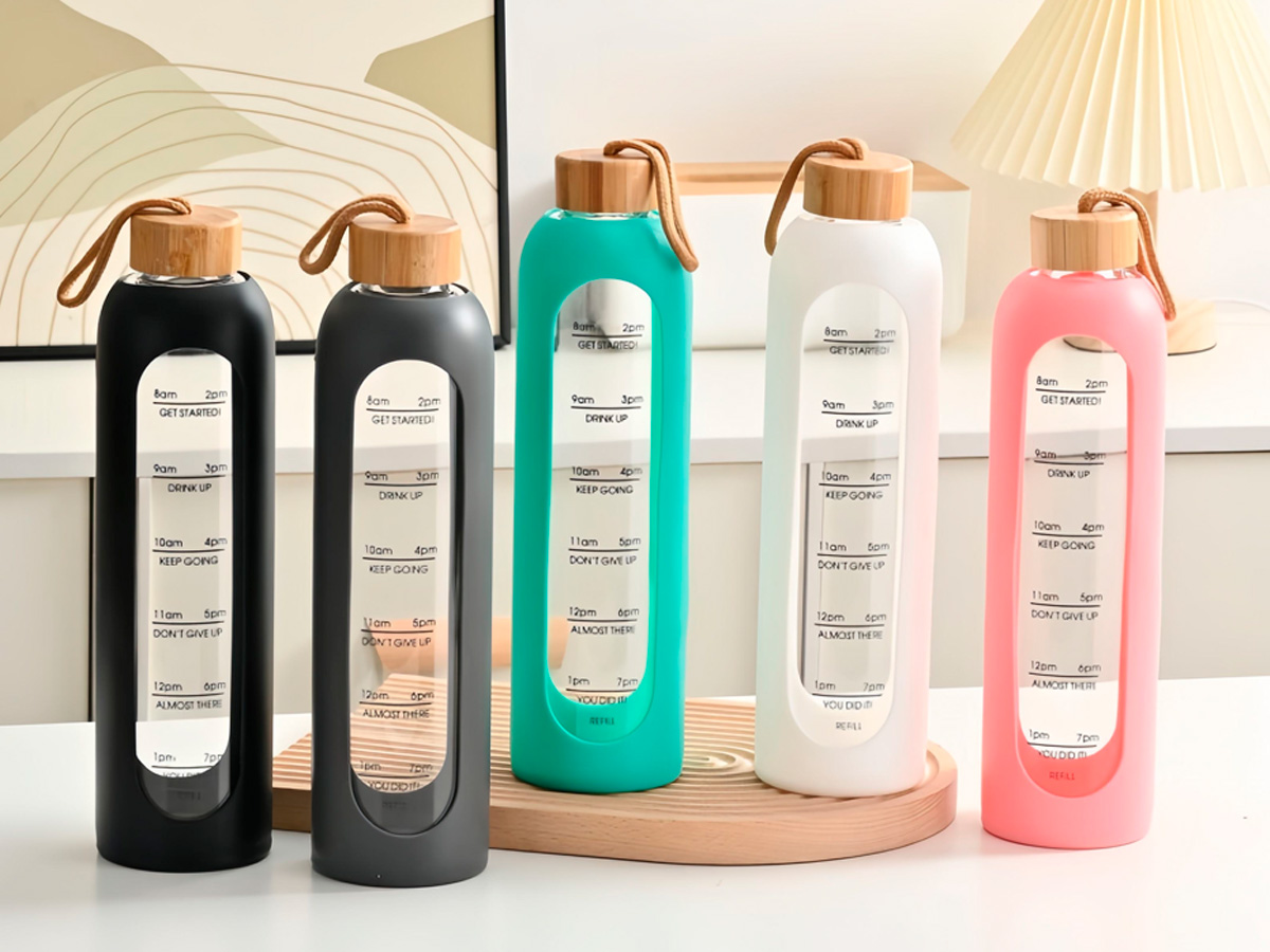 Time-Marker Glass Bottle (1)