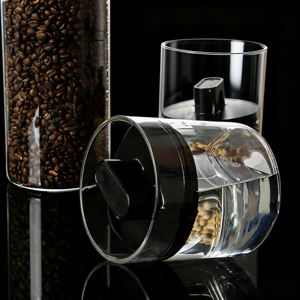 Glass Coffee Storage Canisters