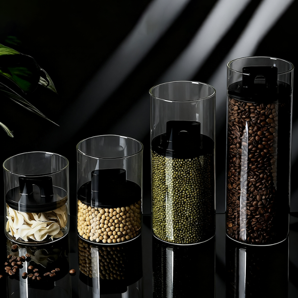 Glass Coffee Storage Canisters