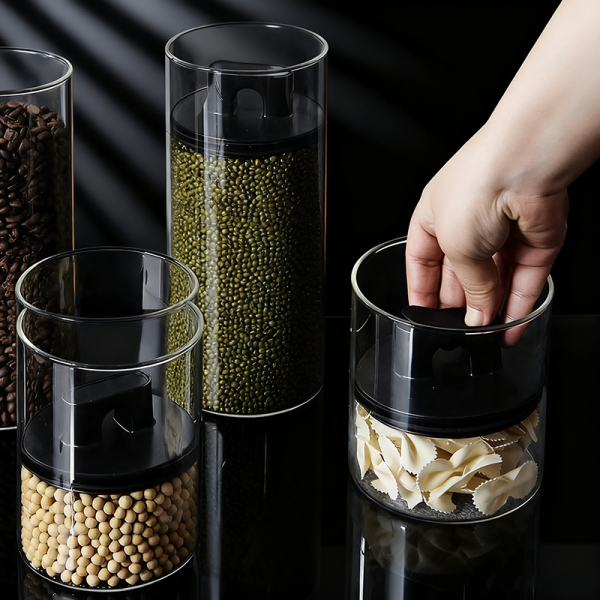 Glass Coffee Storage Canisters