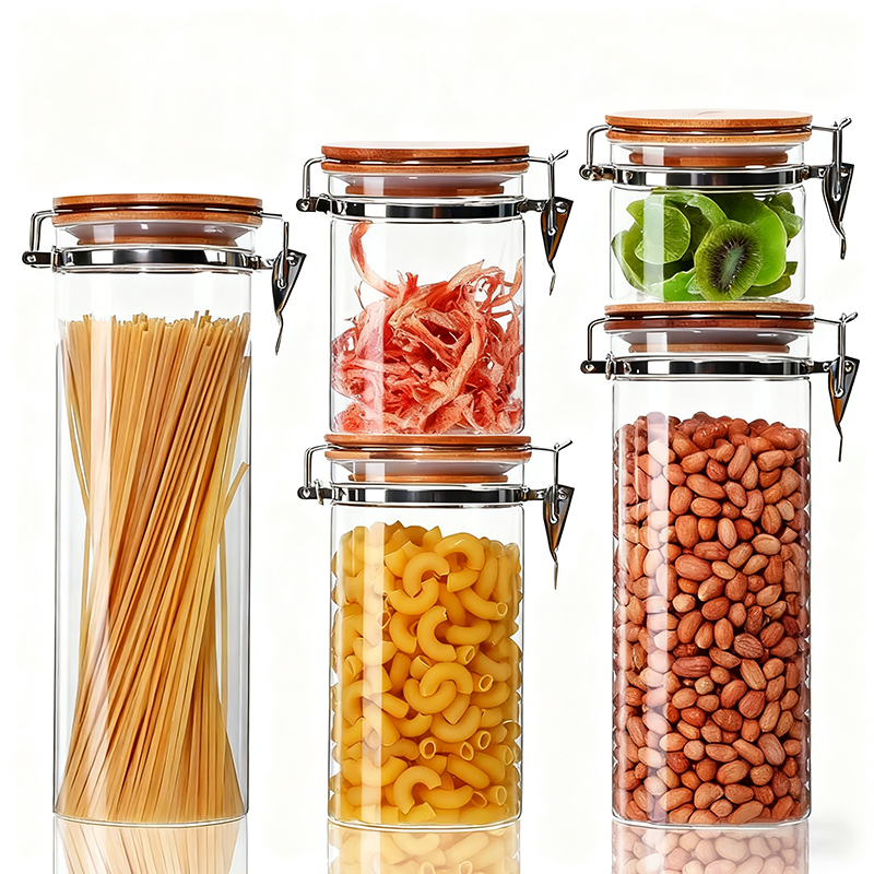 Airtight Borosilicate Glass Containers