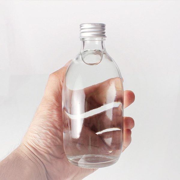 Wine Glass Bottle with Cap