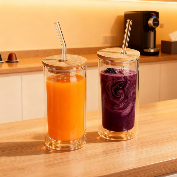 Double Wall Glass Cup