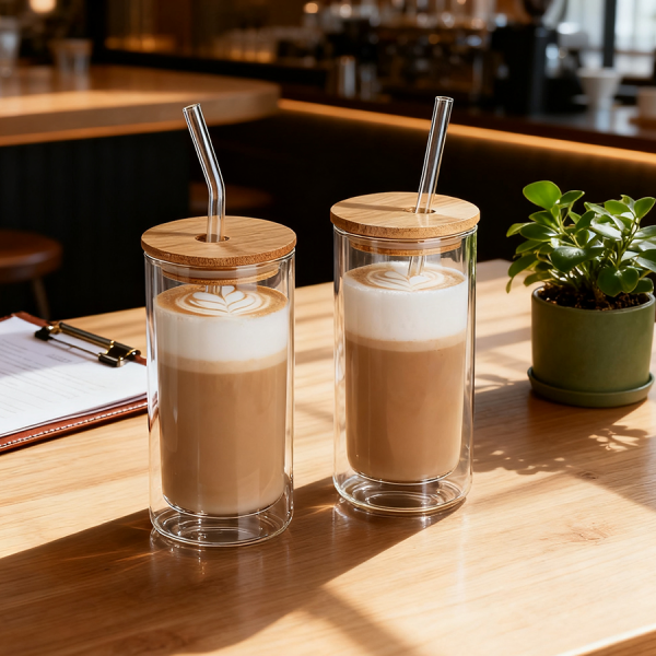Double Wall Glass Cup