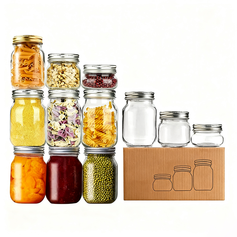Premium Glass Mason Jars