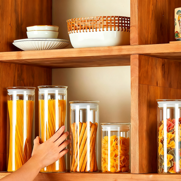 High Borosilicate Glass Storage Jar