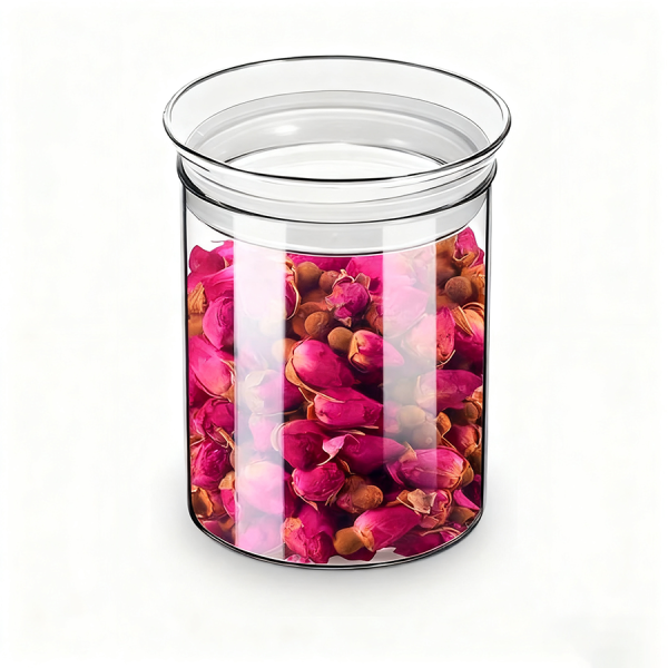 High Borosilicate Glass Storage Jar