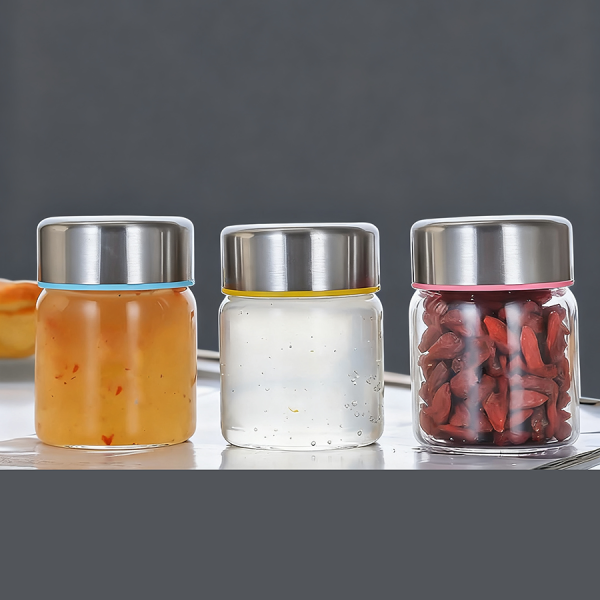 100ml-200ml High Borosilicate Glass Jars